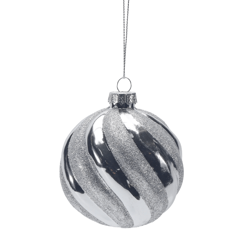 8*8*8 cm Préimh Gloine Nollag Bauble