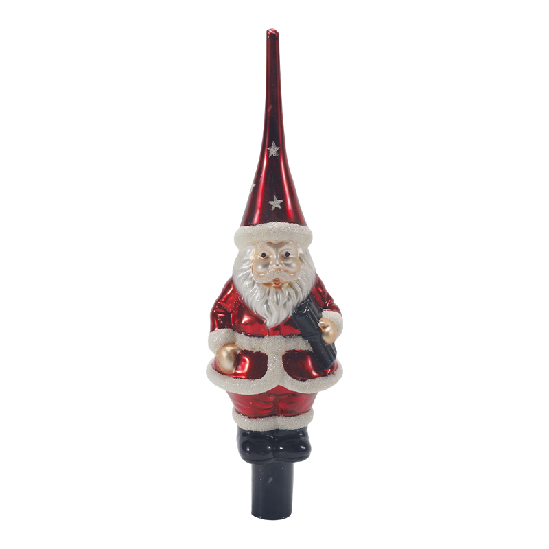 Topper Crann Nollag Vintage Mearcair Glass