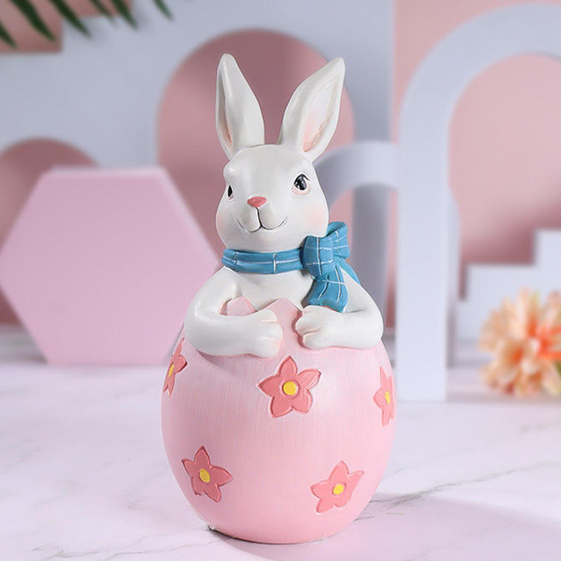 8*16cm Roisín Bunny Cásca Decor Figurine Set