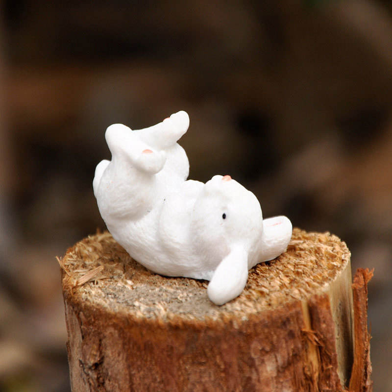 8cm Roisín Bunny Cásca Figurine Decor Set