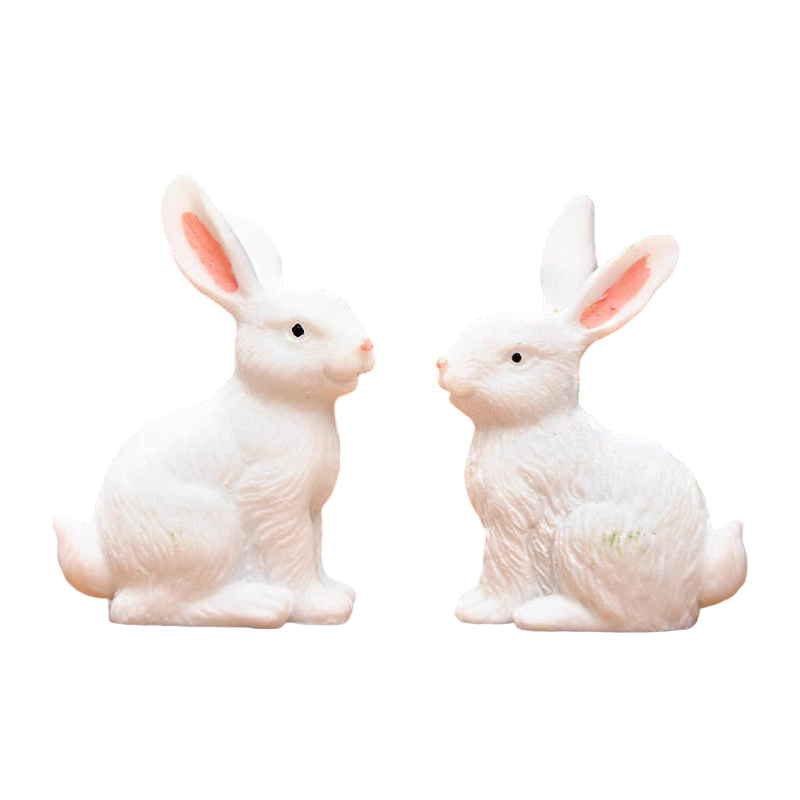 8cm Roisín Bunny Cásca Figurine Decor Set