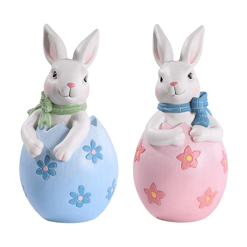 8*16cm Roisín Bunny Cásca Decor Figurine Set